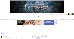 Desktop Screenshot of guardiancrossforum.com